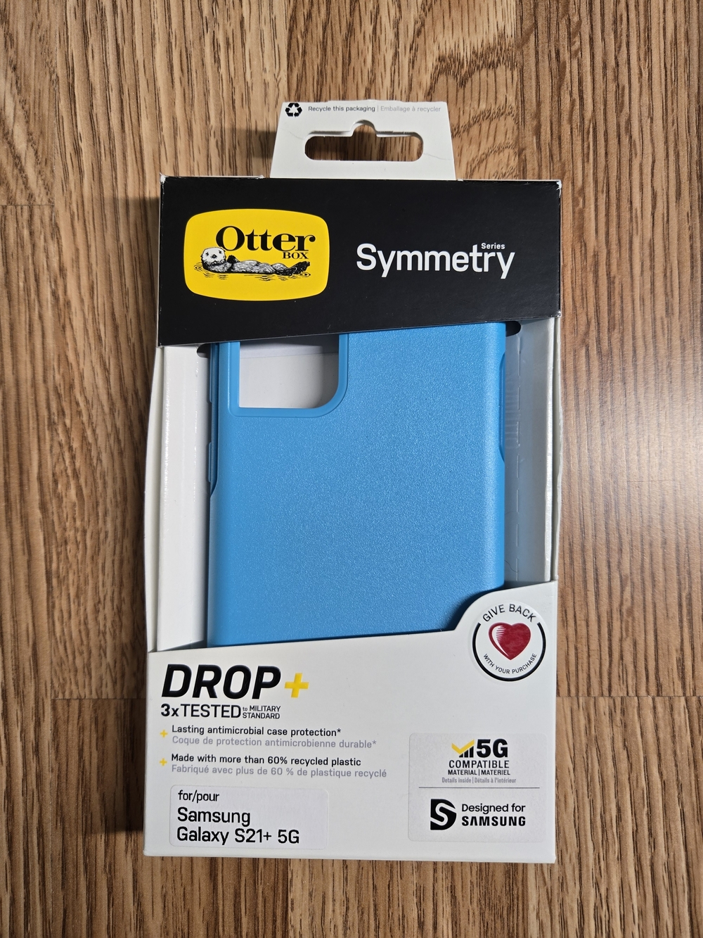 OtterBox Symmetry Series Blue Case for Samsung Galaxy S21+ 5G